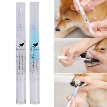 

Dogs Cats Tartar Remover Dental Stones Scraper Plastic Cleaning Pen Cleaning Tools Hot 5ml Pets Teeth Cleaning Tool