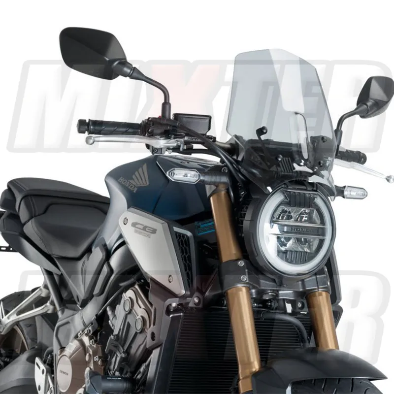 Для HONDA CB650R NEO Sports Cafe CB 650 R CB-650R 19' мотоцикл кафе двигатель лобового стекла дефлектор ветрового стекла козырек Визер