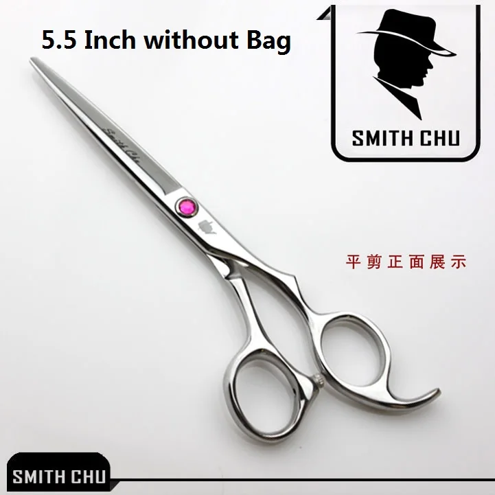 LZS0004 55 no bag 6," Парикмахерские ножницы SMITH CHU ножницы для стрижки волос филировочные ножницы Япония 440c Профессиональные парикмахерские наборы Tesoura LZS0003 - Цвет: LZS0004 55 no bag