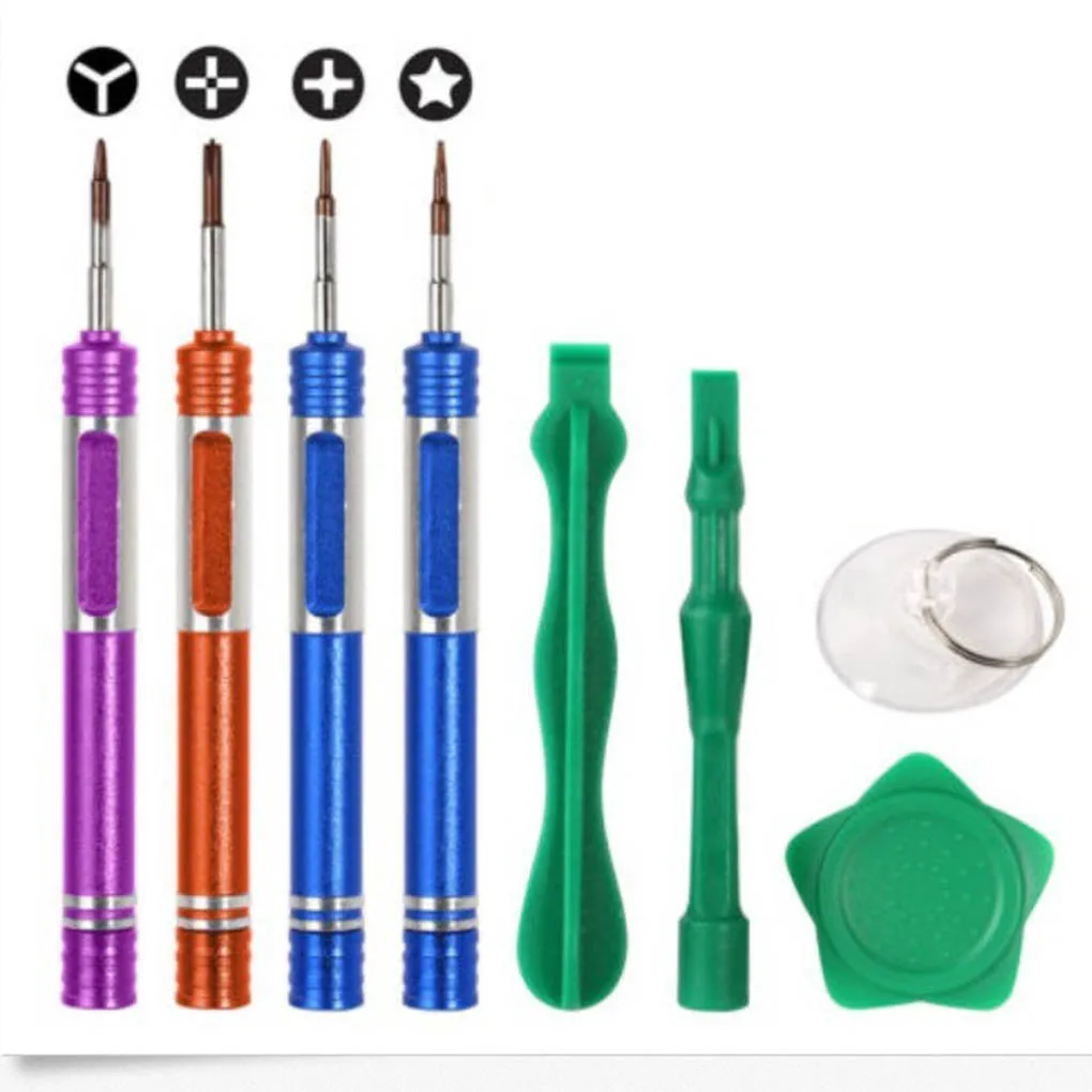 

Replacement for iphone 8-in-1 Cell Phone Repair Tools Set Opening Pry Tools Screwdriver Kit
