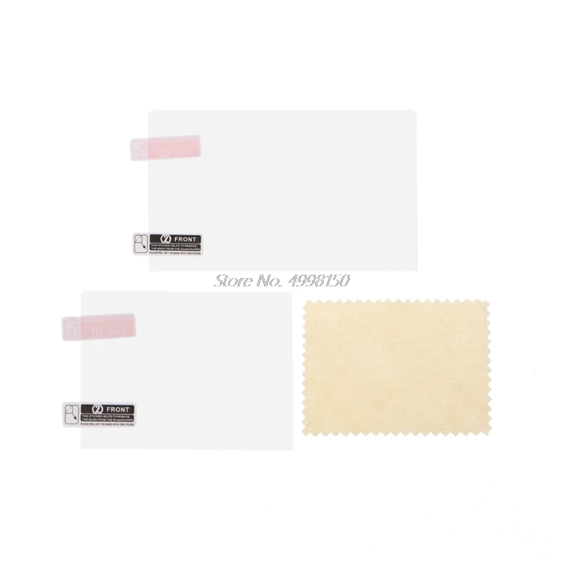 2017 новая акция прозрачная верхняя + нижняя Защитная пленка для ЖК экрана Nintendo 3DS XL