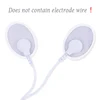 20/10pcs Electrode Pads TENS Unit Replacement Sticky Gel Pads Acupuncture Points Snap on Electrodes Pads 3*4.5CM  3.5 mm Plug 3