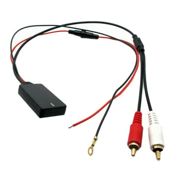 

Car Bluetooth Aux Receiver Module 2 Rca Cable 10M Range Adapter Universal Bluetooth Adapter Tool Accessory For Audio/Stereo