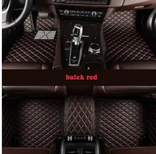 MSUEFKD индивидуальные коврики для 2008- ford mustang EDGE EXPLORER F150 c-max alfombra кожаные автомобильные коврики декоративный коврик - Название цвета: 2