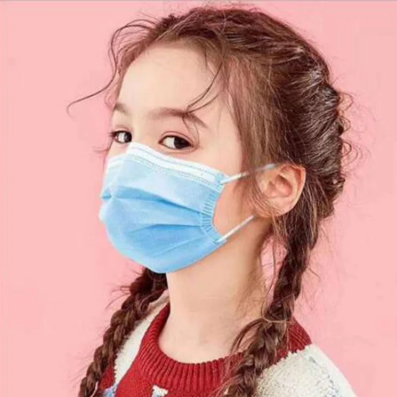 

Children's 3-Layer Disposable Masks High Efficiency Filtration 3D Fitting Design Light And Breathable Features as KF94 FFP2