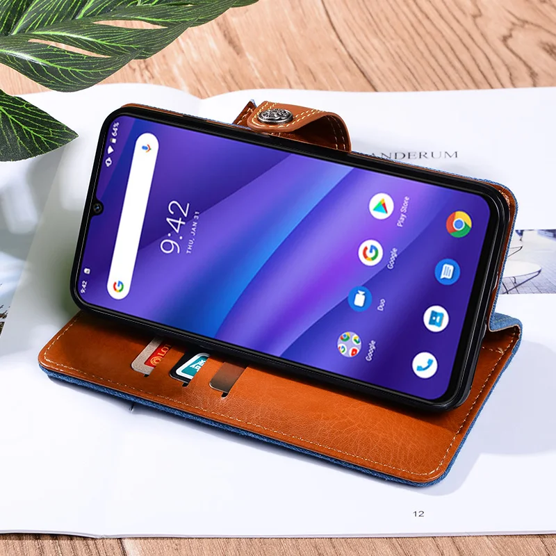 Чехол в ковбойском стиле для Umidigi A5 Pro, модный кожаный чехол с джинсовым узором для Umidigi A5 Pro, индивидуальный чехол для телефона