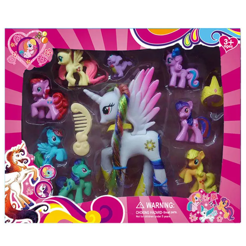 Искусственная принцесса аниме лошадь экшн-фигурка игрушка модель детский