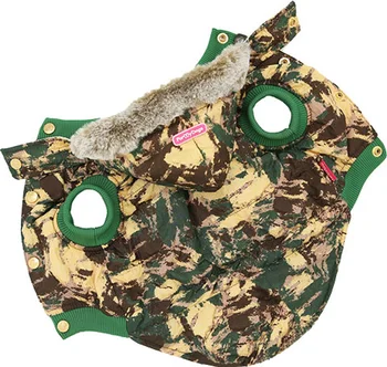 

FOR MY DOGS FOR MY DOGS jacket for dogs camouflage khaki FW590-2018