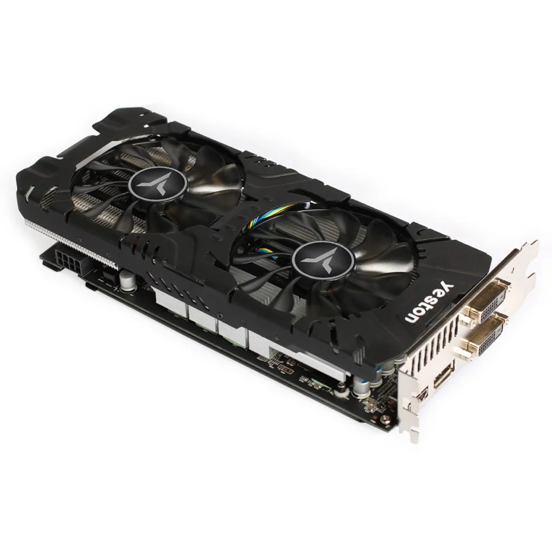  Yeston Radeon RX 580 GPU 8GB Gaming Desktop computer PC Video Graphics Cards support GDDR5 256bit D