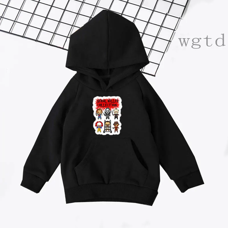 Sweatshirt Fille Horrow Friends Boys Hoodies Kids Casual Autumn Winter Warm Hoodie Boys Girls Hooded Baby Long Sleeve Sweatshirt - Цвет: Hoodies 5