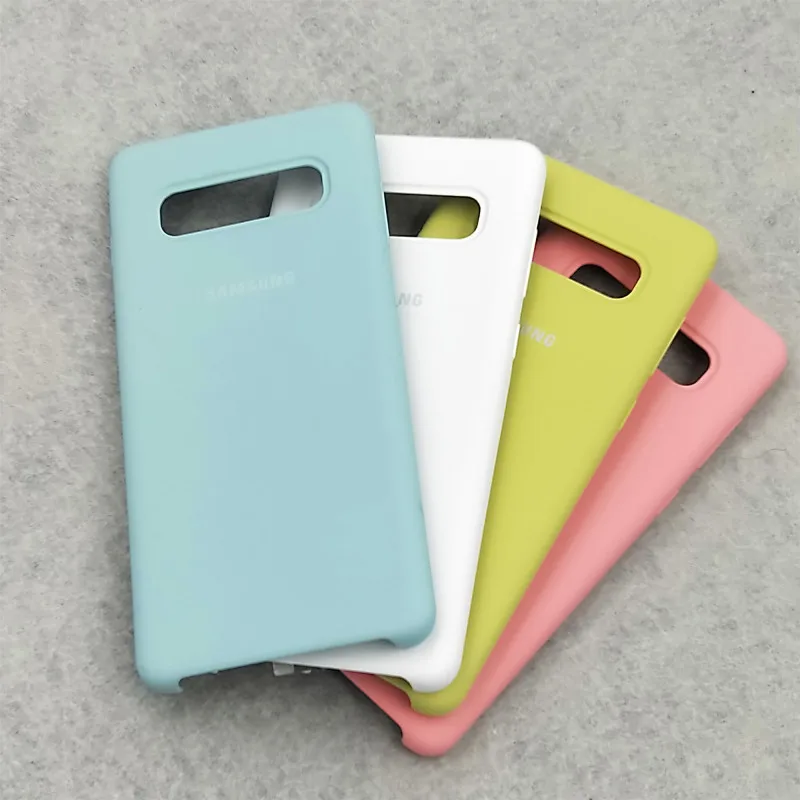 S10 чехол,, samsung Galaxy S10 Plus/S10e, шелковистый силиконовый чехол, высокое качество, мягкий на ощупь, задняя защитная оболочка S 10+ S10 E