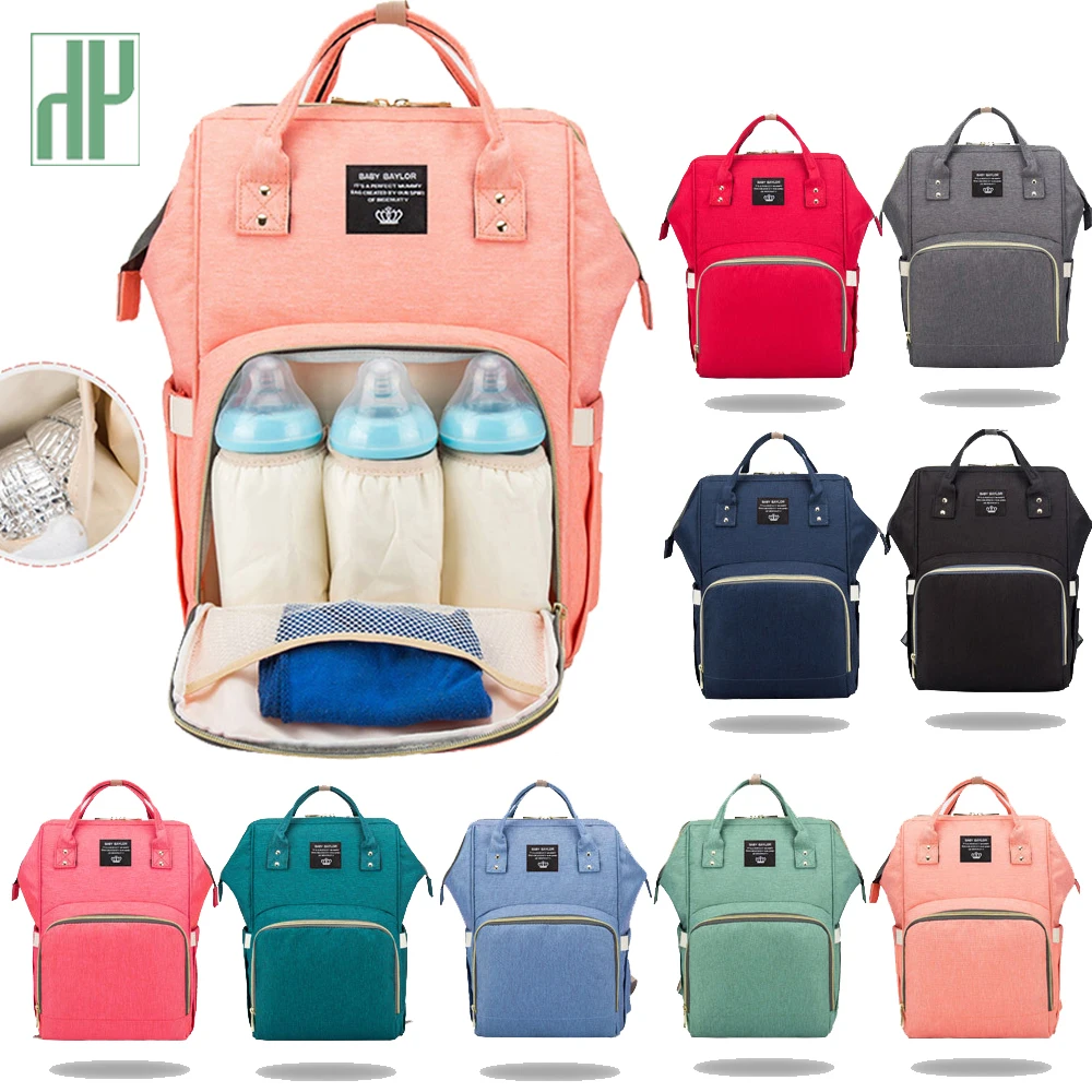 

Large Capacity Mummy Diaper Bags Zipper Mother Travel Backpacks Maternity Handbags Pregnant Women Baby Nappy Nursing Diaper Bags