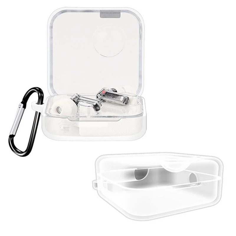 New Headset Protective Case for Nothing Ear 1 Waterproof Cover Shockproof Washable Shell with Hook Silicone Anti-dust Sleeve | Электроника