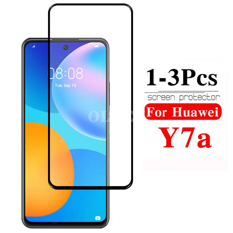 1-3 шт. Защитное стекло для экрана huawei y7a y7 a y 7a закаленное huawey huaweiy7a защита huwei hawei |