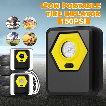 

NEW 150PSI Digital/Pointer Car Tire Inflatable Pump illumination Auto Air Compressor for Cars Wheel Tires Electric Tyre Inflator