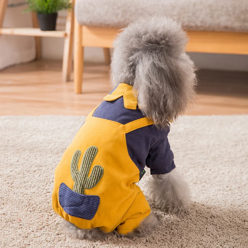 

Hipidog Warm Four-Leg Snow Winter Cotton-Pad Dog Jumpsuit Coat Apparel Dog Parka Small Dogs