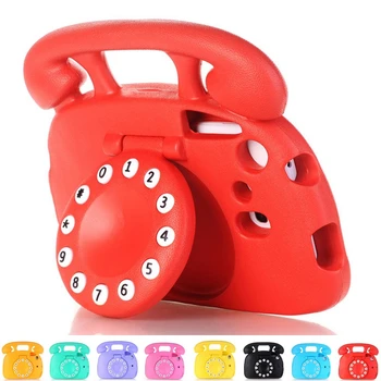 

Kids 3D Telephone Safe EVA Foam Stand Cover Case Universal for 7.0 tablet (Tab 3/P3200/T110/T111/T210/T211/huawei-T1/lenovo-A7)