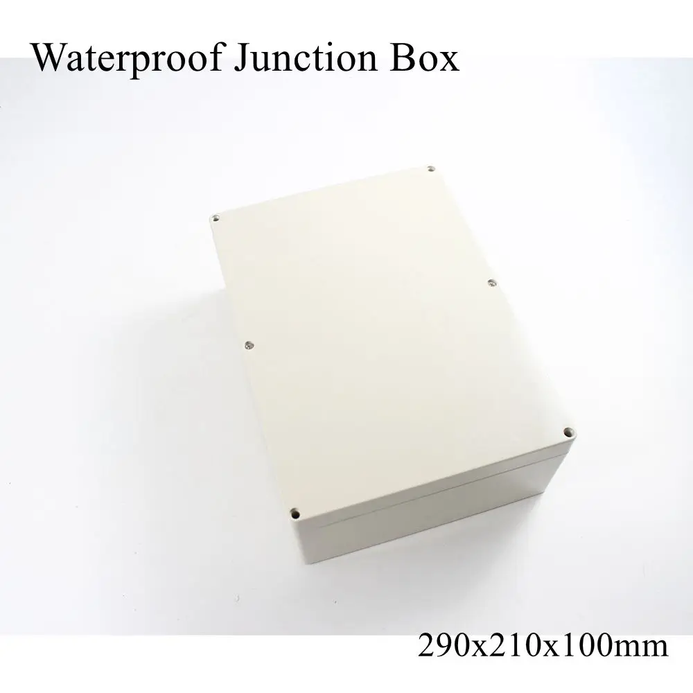 290x210x100 мм водонепроницаемый пластиковый корпус для наружного подключения кабеля