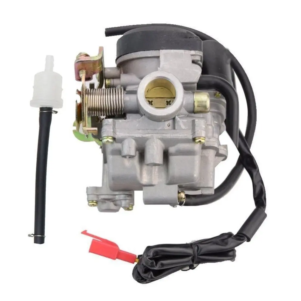 Мотоцикл вездеход запчасти GY6 49CC 50CC 60cc карбюратор Калибр 18 мм МОТОЦИКЛ КАРБЮРАТОР ATV аксессуары