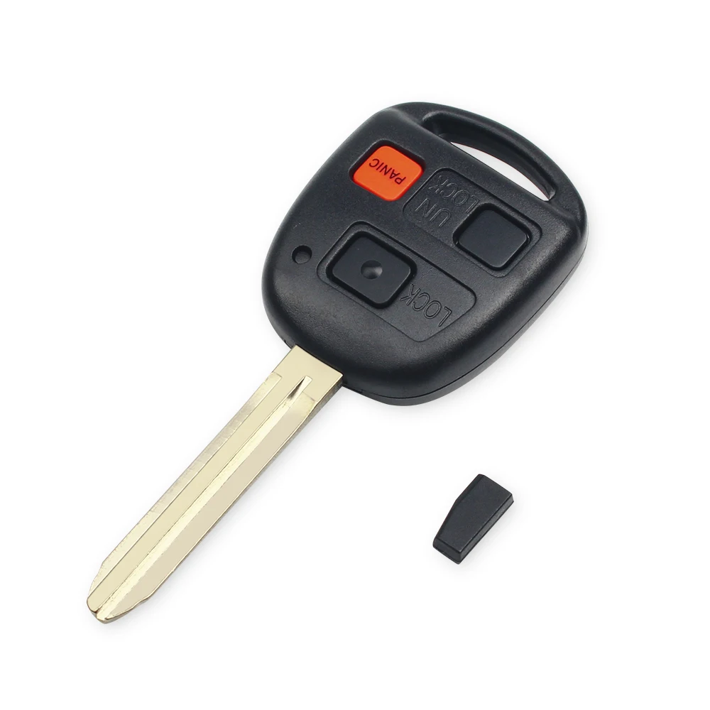 KEYYOU автомобиль дистанционного ключа для Toyota Land Cruiser 2003 2004 2005 2006 2007 315 МГц Ключ HYQ1512V транспондер 4C чип лезвие toy43