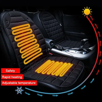 

12V Electric Heated car seat Cushion electric heated Warmer Cover for winter heating car seat cushion,keep warm car seat Cushion