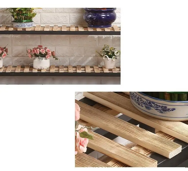 Фарфор Madera Plantenrekken Estanteria растения Saksi Standi на открытом воздухе Stojak на Kwiaty завод стойки Dekoration стойка для цветов