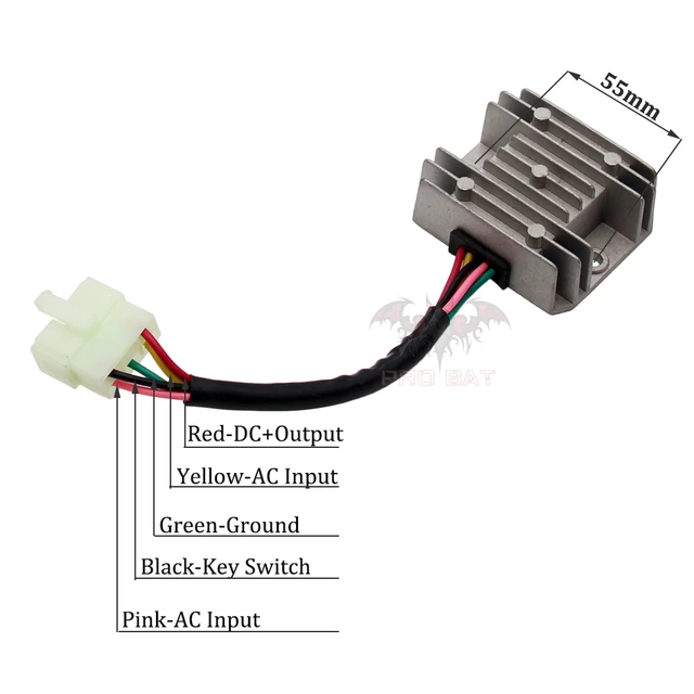 Voltage Regulator Rectifier - 12V Replacement For Royal Enfield Himalayan 2018-2021