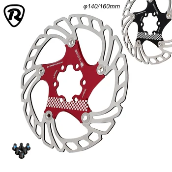 

RS-PRO Bike Disc Brake Ultralight six-screws fixed Floating bicycle disc brake 140mm 160mm for road bike and MTB Bicycle parts