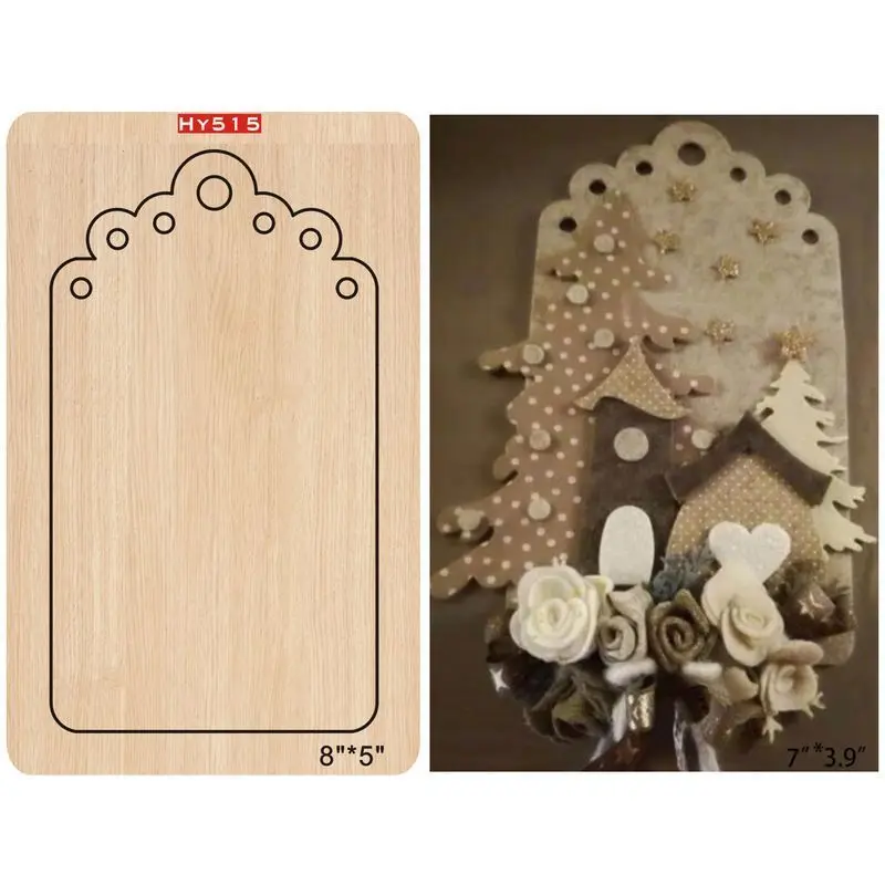 Artistic letter cutting dies new die cut & wooden Suitable for common machines on the market | Дом и сад