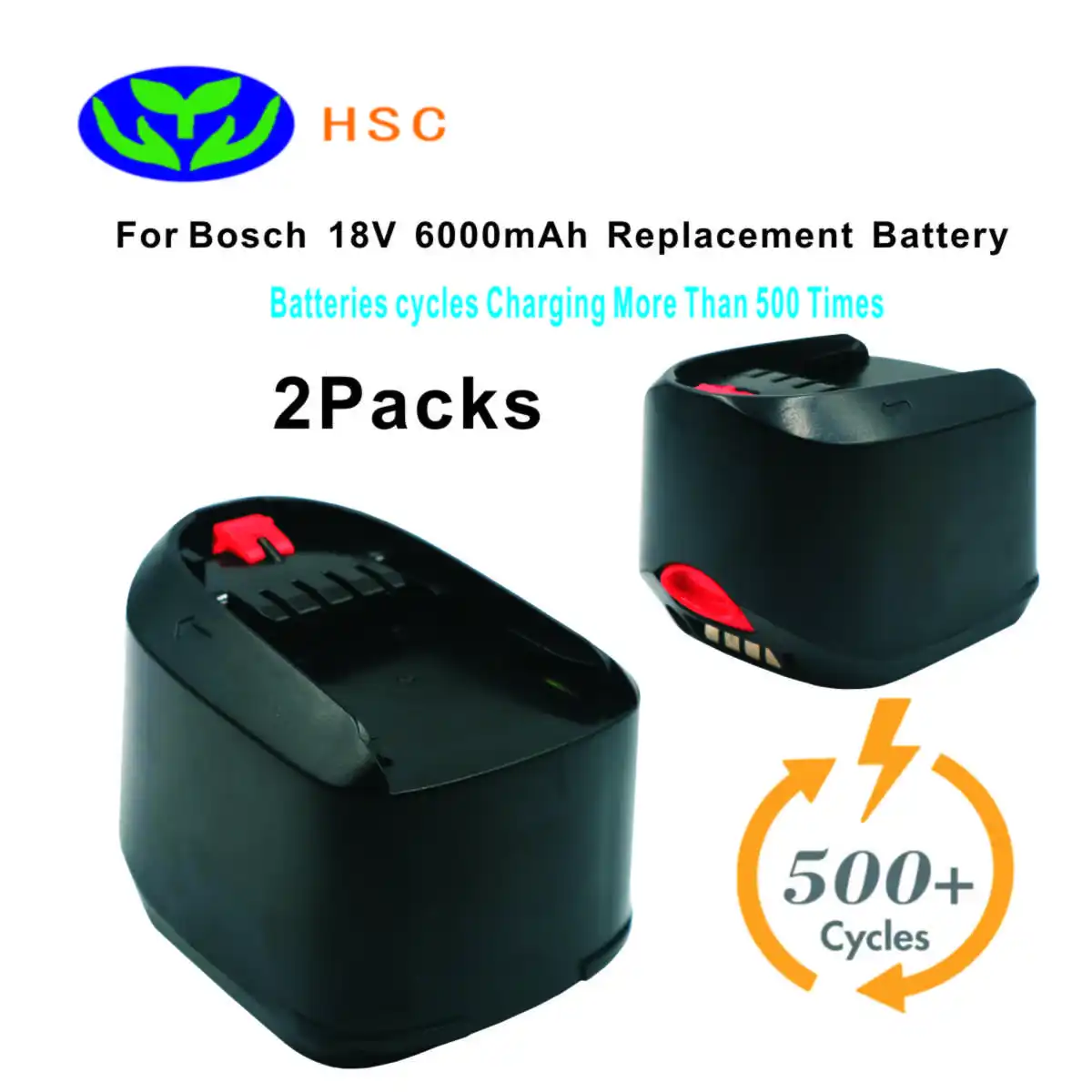 2 шт. 6.0Ah портативный аккумулятор BOS18C литиевая батарея 18В Замена для Bosch 1600Z00000