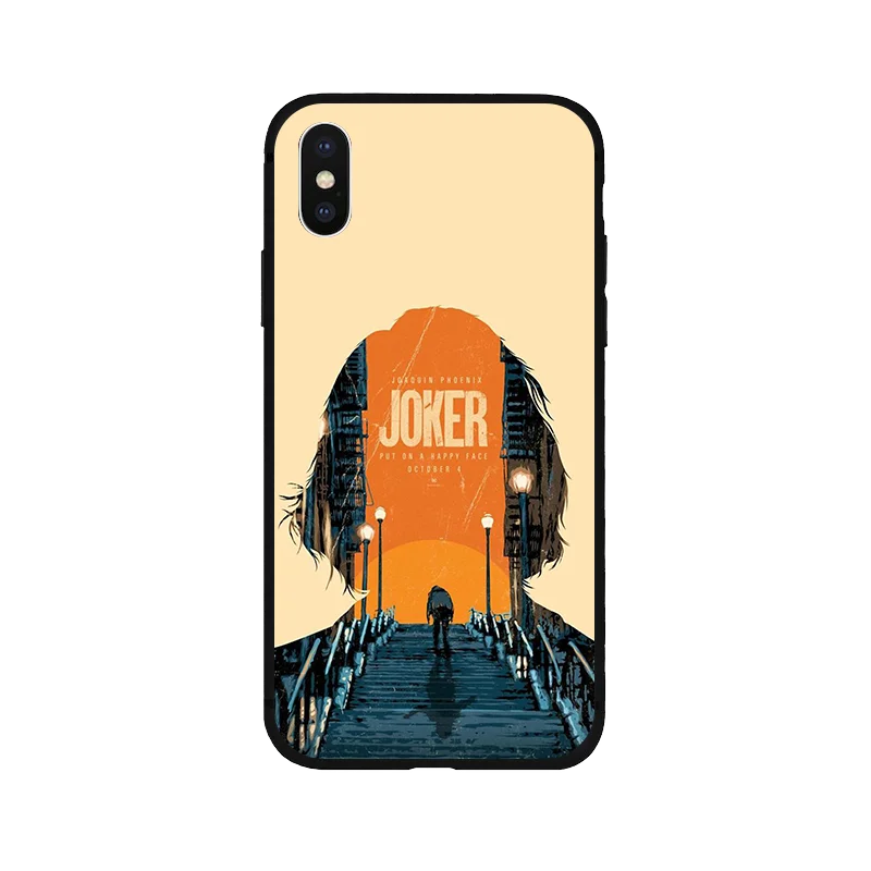 Joker Joaquin Phoenix мягкий силиконовый черный чехол для телефона iPhone11 pro 5s se 6 6s 7 8 plus X Xs XR MAX - Цвет: 1957