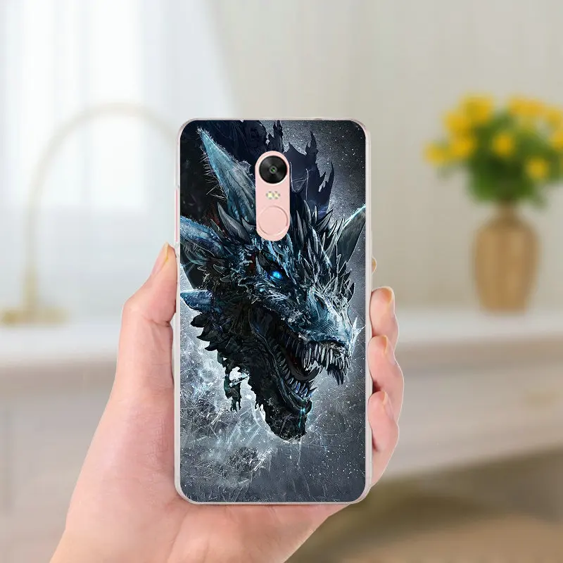 Picture 10 Игры престолов волк Силиконовые мягкие Аксессуары для мобильных телефонов Xiaomi Redmi Mi Note 4X2 3 3S 4A 5 6 5s 5X 5A 6X Pro Plus чехол - Цвет: Picture 10