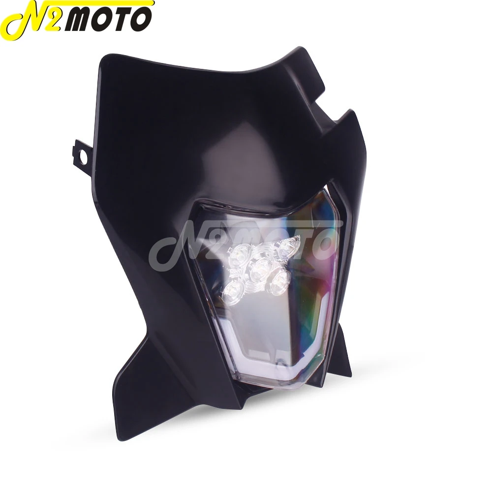 KTM EXC ヘッドライト 新品 78114001000 エマーク LED ヘッドライト 2017-2023 KTM EXC XCW 250 350 450