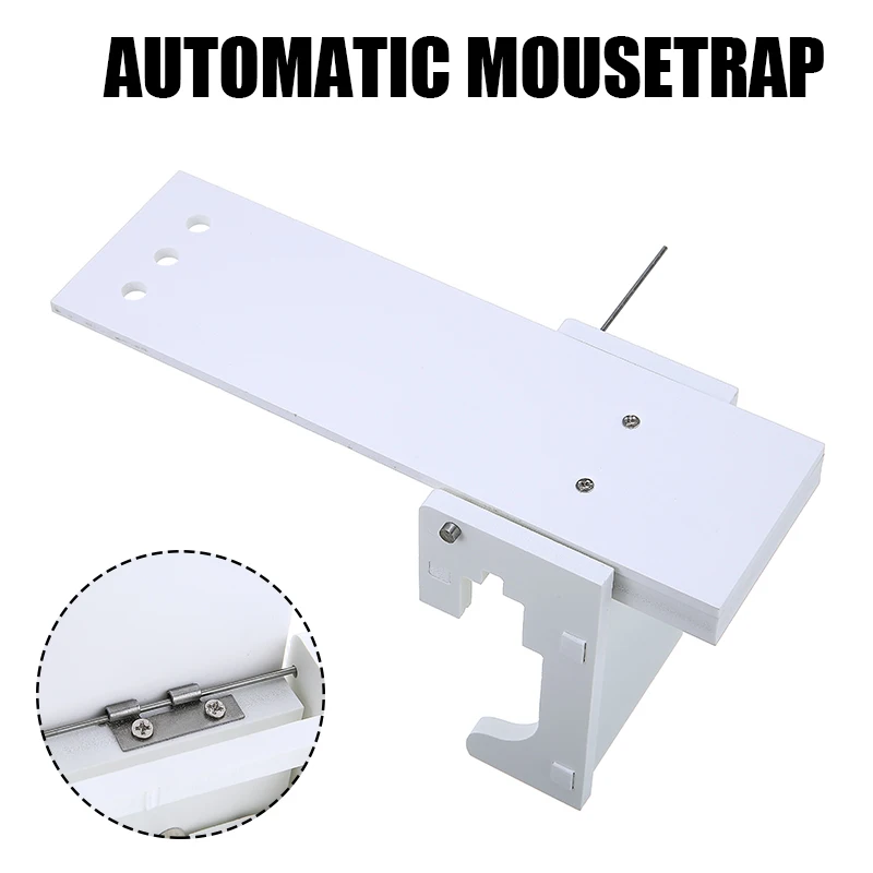 2 X New & Improved Walk The Plank Mouse Trap Auto Reset Mice Catcher Rodent Trap 