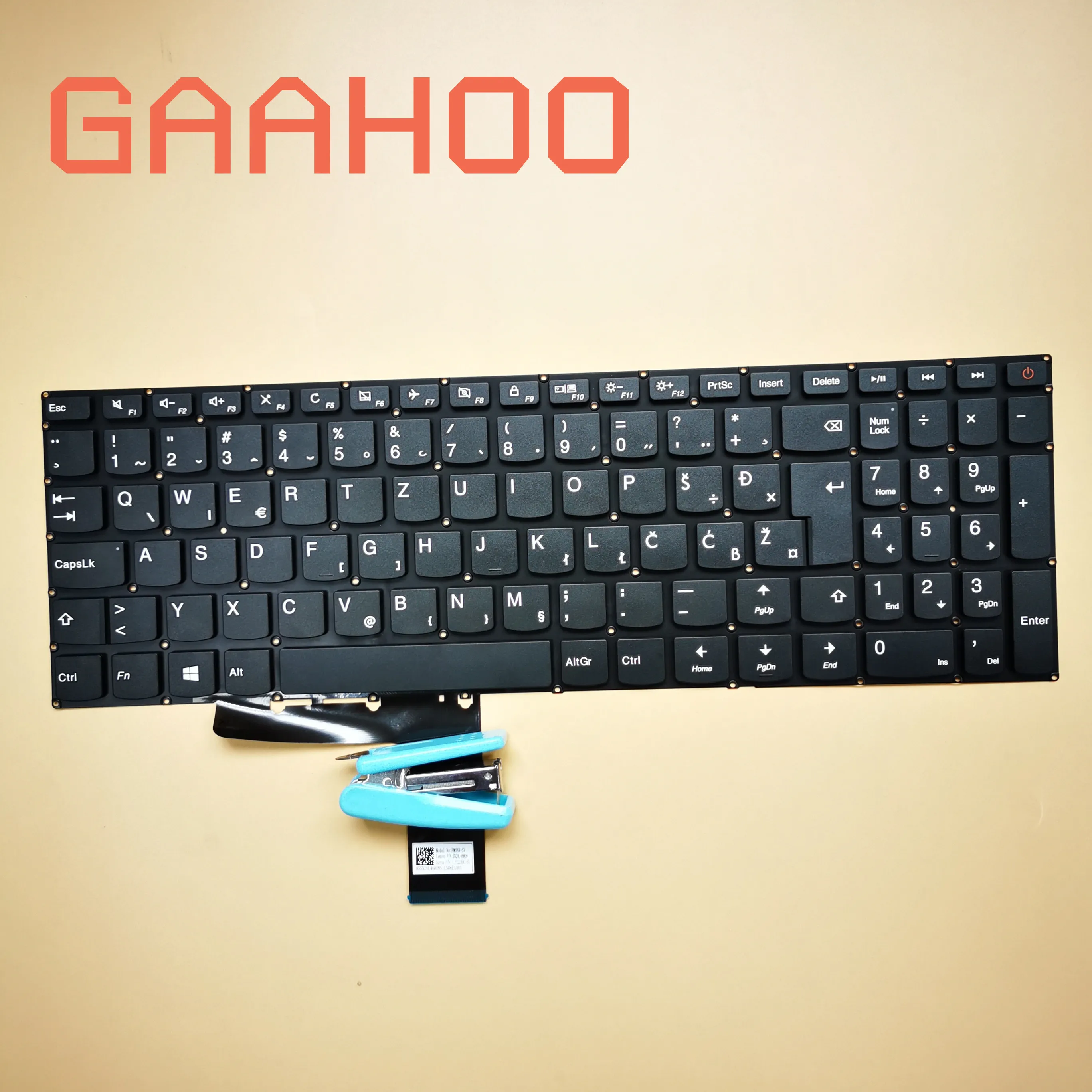 SV клавиатура для lenovo IdeaPad 110-15 110-15ACL 110-15AST 110-15IBR NE клавиши для ноутбука POWER black