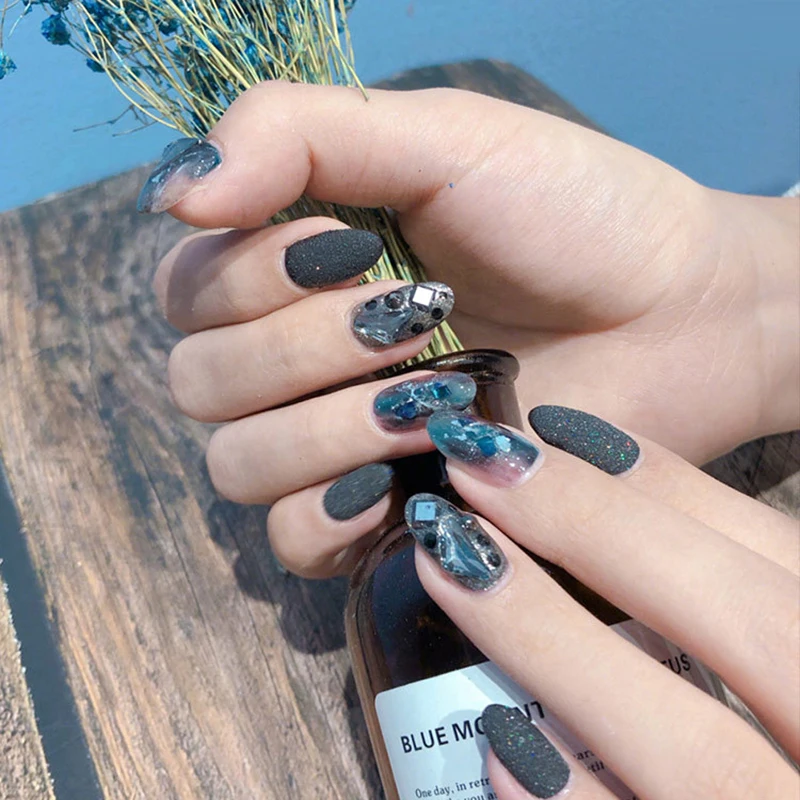 1 коробка ногтей Пудра с эффектом блеска DIY Nail Art сахарная пудра голографическая пыль звездного неба, дизайн ногтей пигментный лак порошок