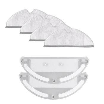 

4x Mopping Cloth Dry Water Tank Mop + 2x Water Tank Filter Vacuum Cleaner Parts Kits for Xiaomi Roborock S50 S51 S52