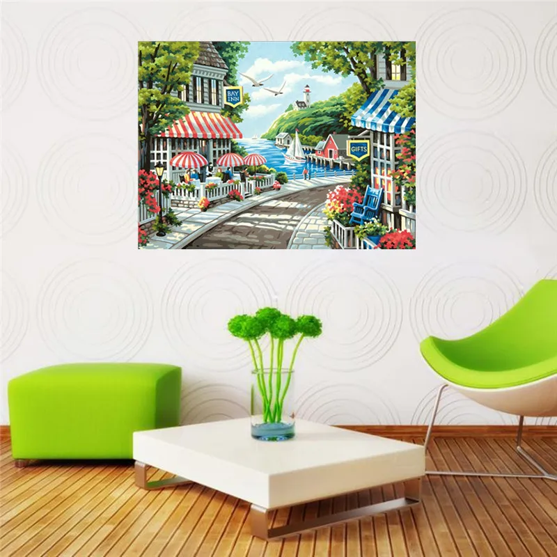 5D алмазная живопись сделай сам пейзаж Подсолнухи звезда Вышивка крестиком