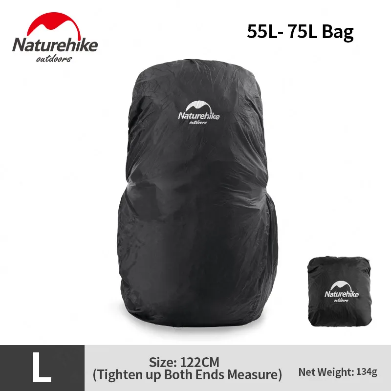 L Size Naturehike 35-75L непромокаемый Чехол Открытый водонепроницаемый альпинистский мешок покрытие TUP водонепроницаемый нейлоновый пылезащитный чехол - Цвет: L Size