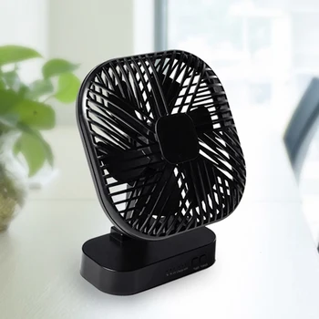 

-Portable Mini USB Charging Noiseless Desktop Electric Fan Gift Decoration