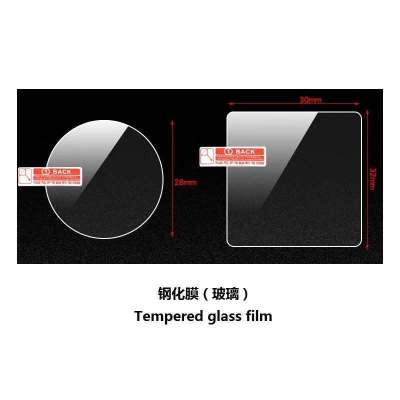 Защитная пленка из закаленного стекла Clownfish для SJCAM SJ4000 SJ9000 SOOCOO C30 S300 tieye T5E T7 водонепроницаемый чехол для объектива стеклянная пленка