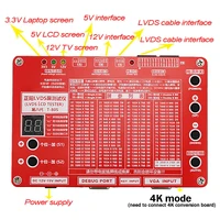 The 8th Generation Laptop TV/LCD/LED Test Tool LCD Panel Tester Support 7- 84" W/LVDS Interface Cables Inverter 80 Kinds Program 2