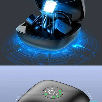 

B11 Bluetooth Earphones 5.0V Wireless Earppiece TWS Stereo Earbuds Handsfree Sport Headset Led Display For Phone iphone