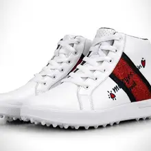 PGM обувь для гольфа женское из микрофибры беговые кроссовки ayakkabi bayan chaussures sport homme мягкая спортивная обувь для гольфа женские водонепроницаемые кроссовки для гольфа