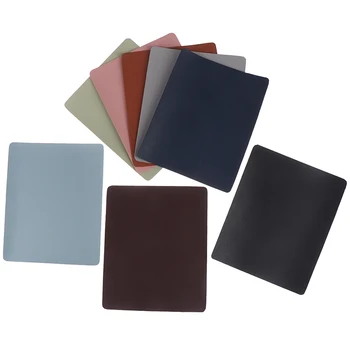 

New Anti-slip Mouse Pad Leather Gaming Mice Mat Desk Cushion Universal Comfortable For Home Office Laptop PC