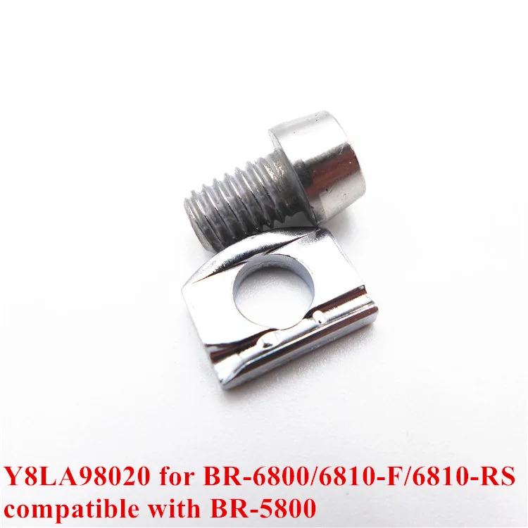 Shimano-Boulon et plaque en fibre de câble de ein pour étrier de vélo de route, Y8LA98020, Y8BT98010  18