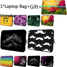 Чехол для ультрабука с принтами, сумка для ноутбука 17,3 17 15 15,6 14 13 13,3 12 10 11,6 7 10,2, чехол для ноутбука+ коврик для мыши для acer hp Envy Dell XPS