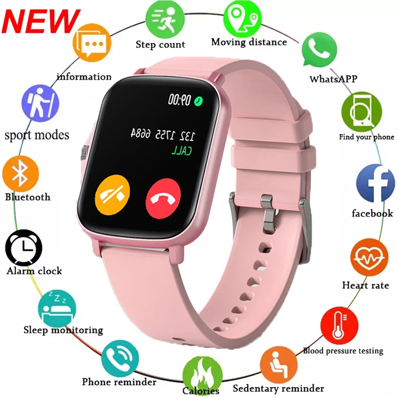 Смарт-часы H2 с пульсометром тонометром и шагомером | Электроника