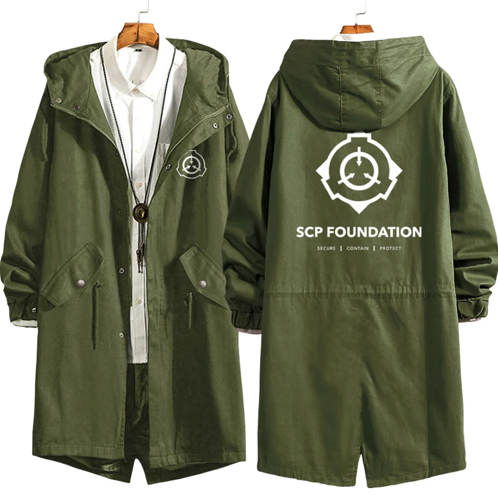 VEVEFHUANG для мужчин и женщин для аниме SCP основа дизайн костюмы для косплея хлопок для мужчин и женщин Тренч Куртки теплые толстовки пальто Топ