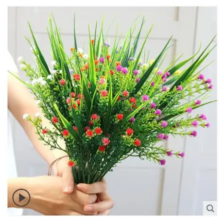 Одинарный искусственный букет маргаритки пластиковый цветок ткань для гостиной